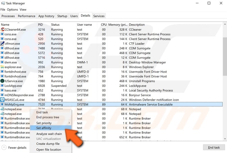 limit cpu usage step 2