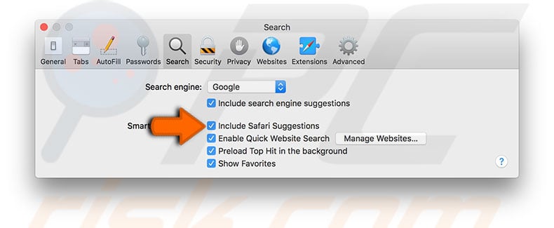 disable-safari-suggestions-mac