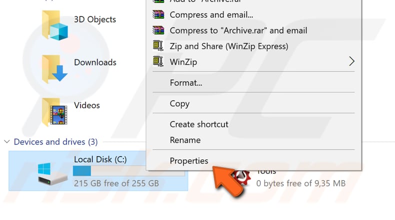 turn on indexing step 4