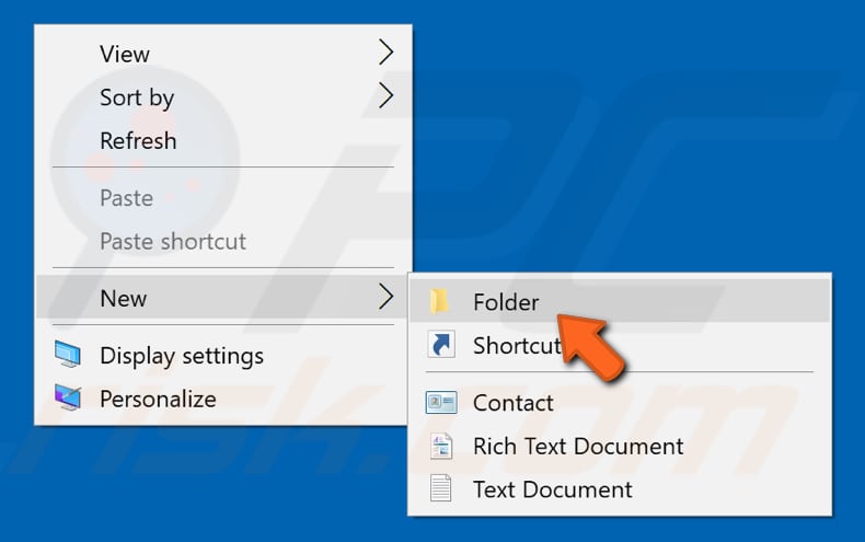 how to enable god mode in windows step 1