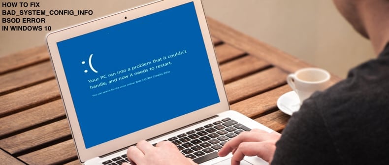bad system config info