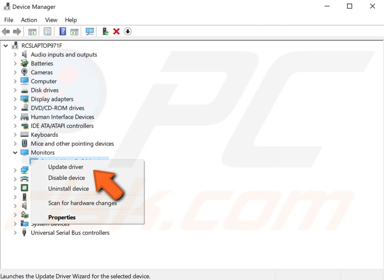 update your drivers step 2