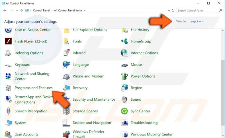 repair installed Microsoft Visual C++ Redistributable Package step 1