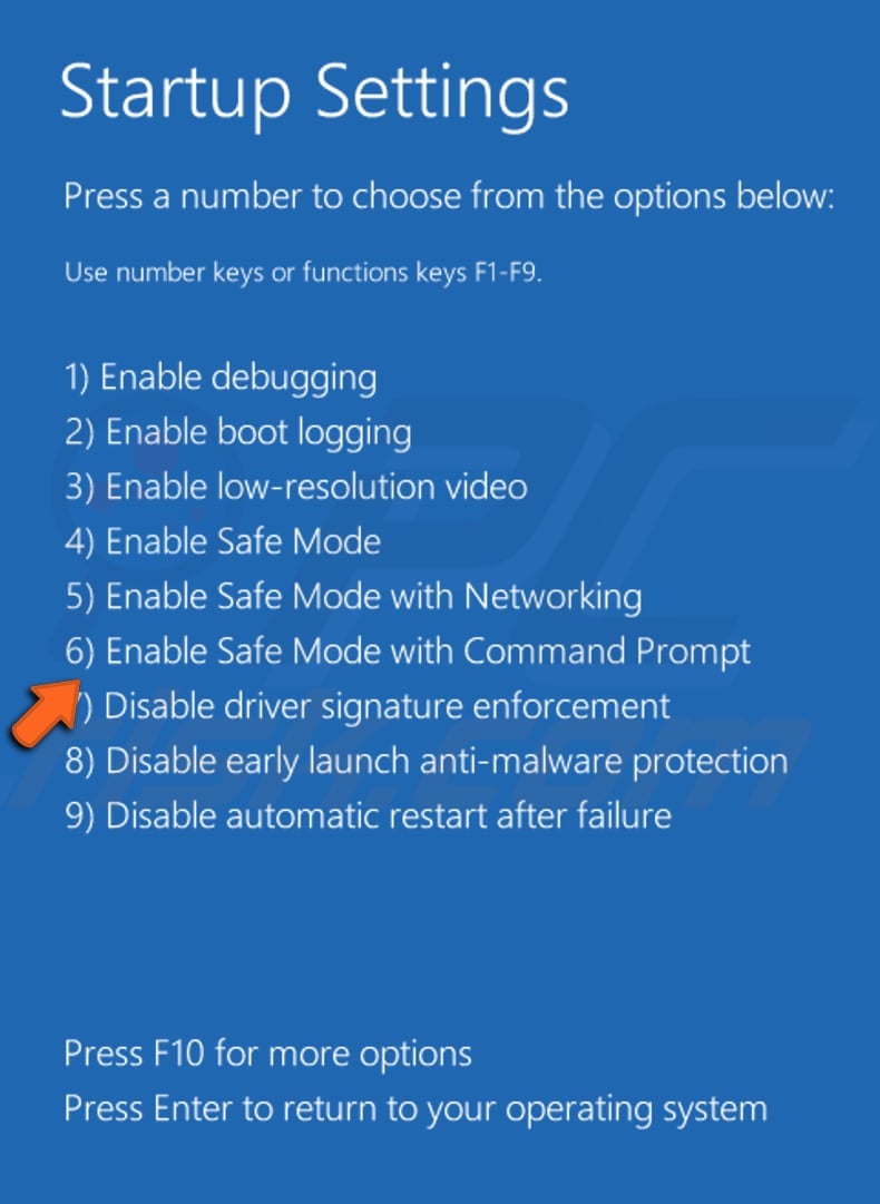 perform dism scan step 1