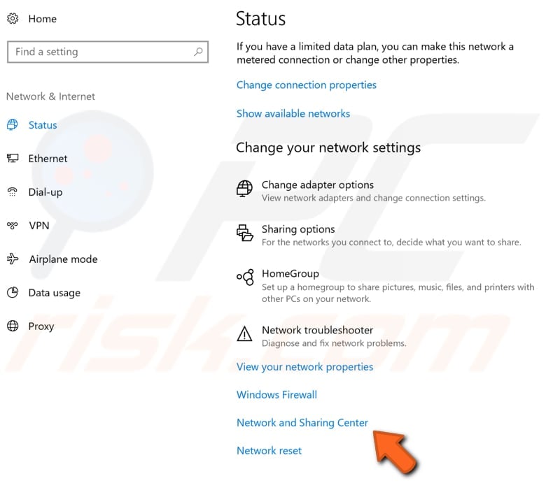 disable ipv6 on your computer step 2