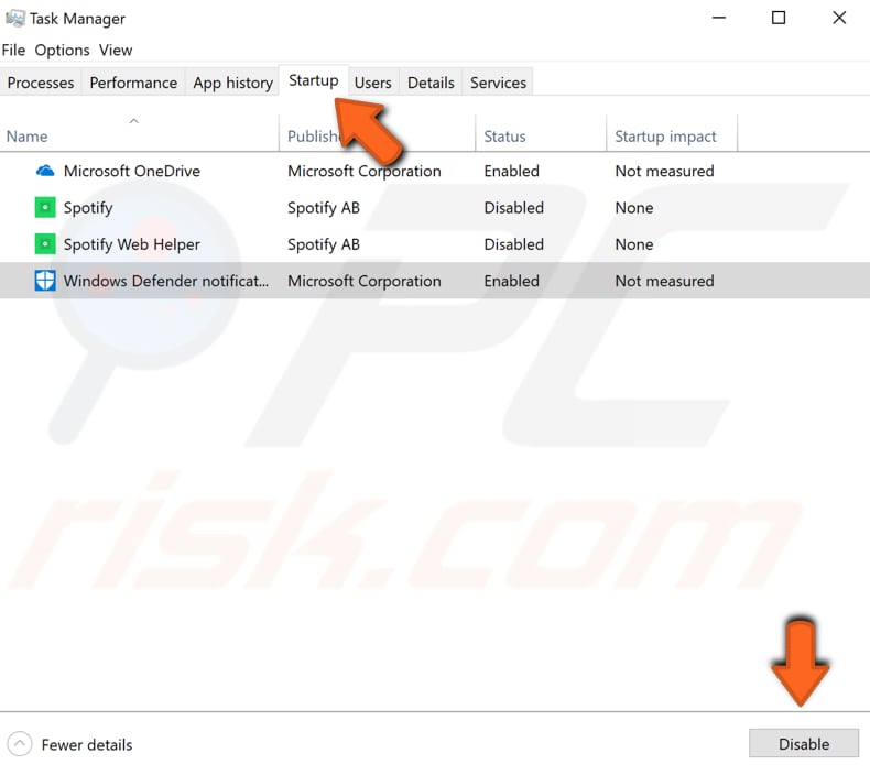 end iCloud process step 3