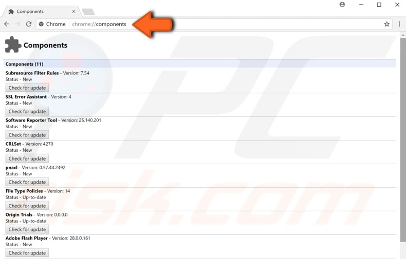 check if your google chrome is updated step 3