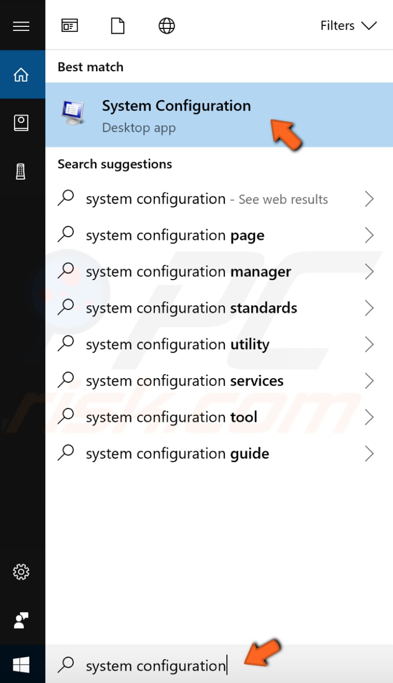 disable startup programs step 1