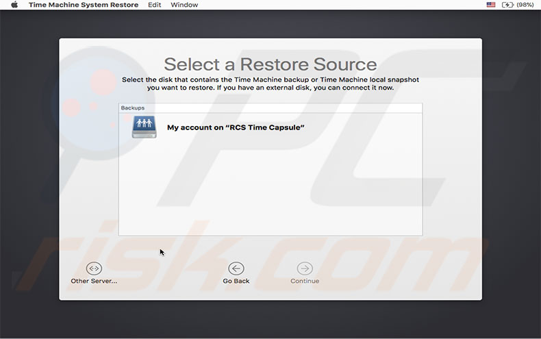 time-machine-select-source