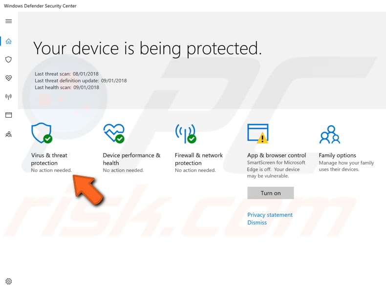 full scan your system step 2