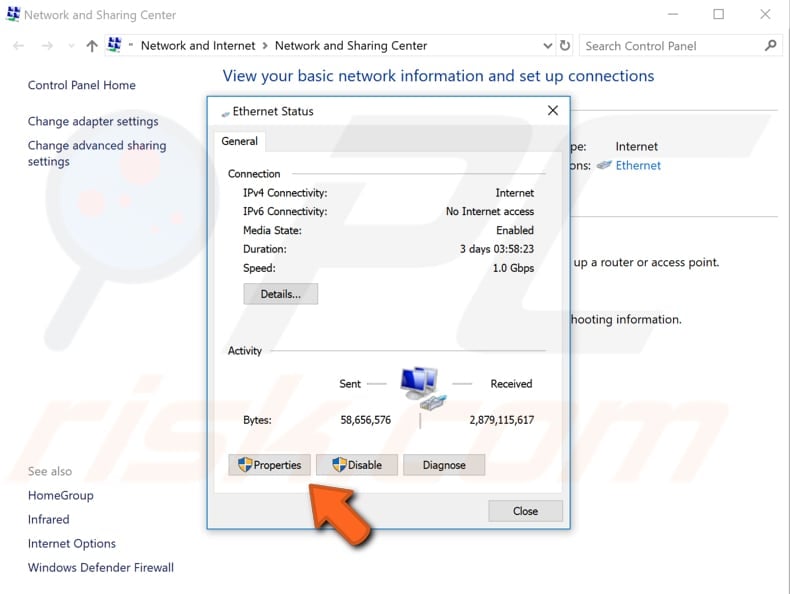 disable netbios step 4
