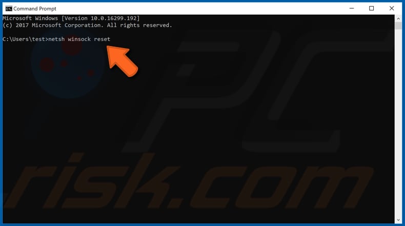 import winsock keys step 6