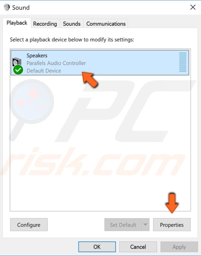 disable allow applications to take exclusive control of this device step 2