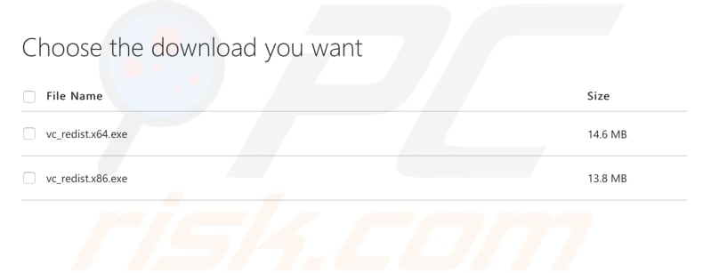 install or reinstall the microsoft visual c++ redistributable package 