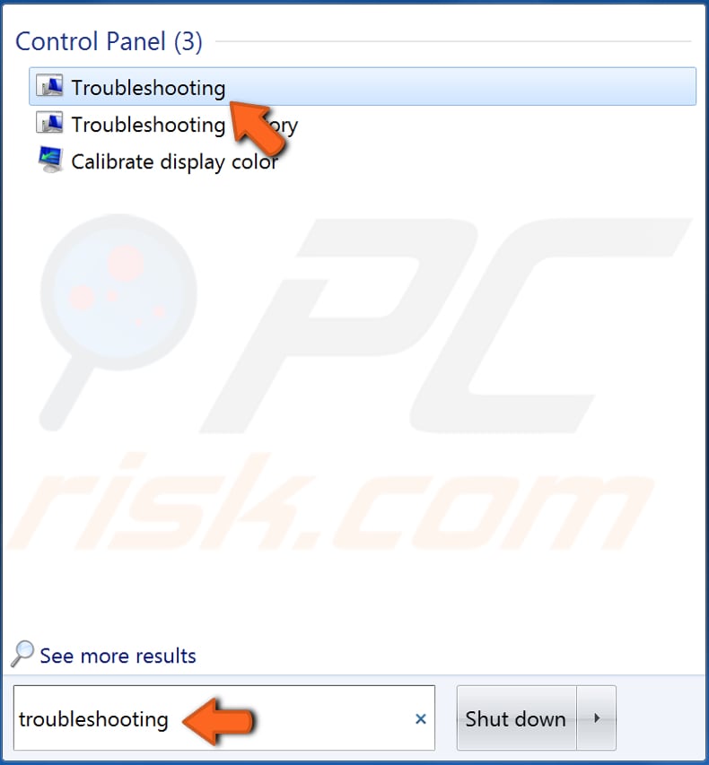 run windows update troubleshooter step 3