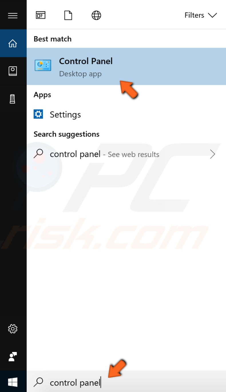 adjust firewall settings step 1
