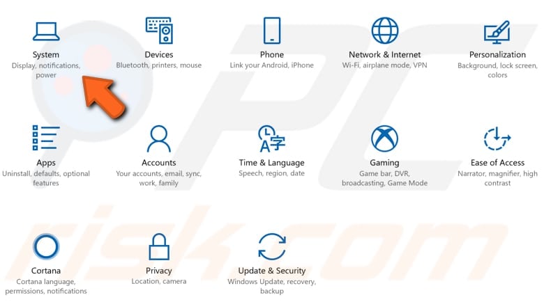 how to manage quick actions step 1