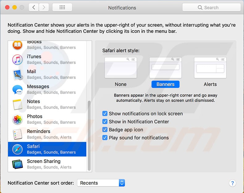 notification-for-specific-app