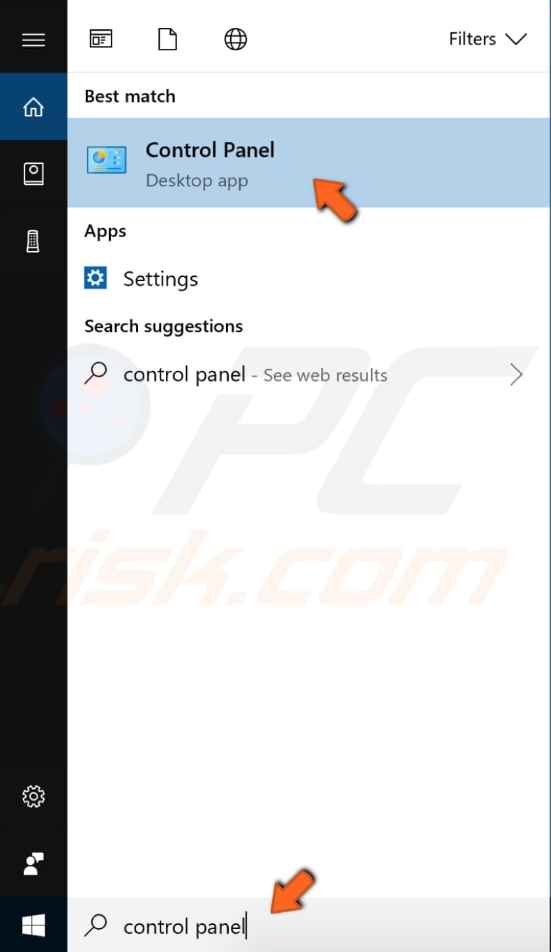 remove true key through programs and features step 1