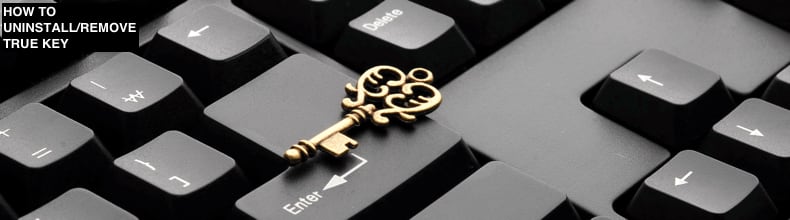 uninstall true key