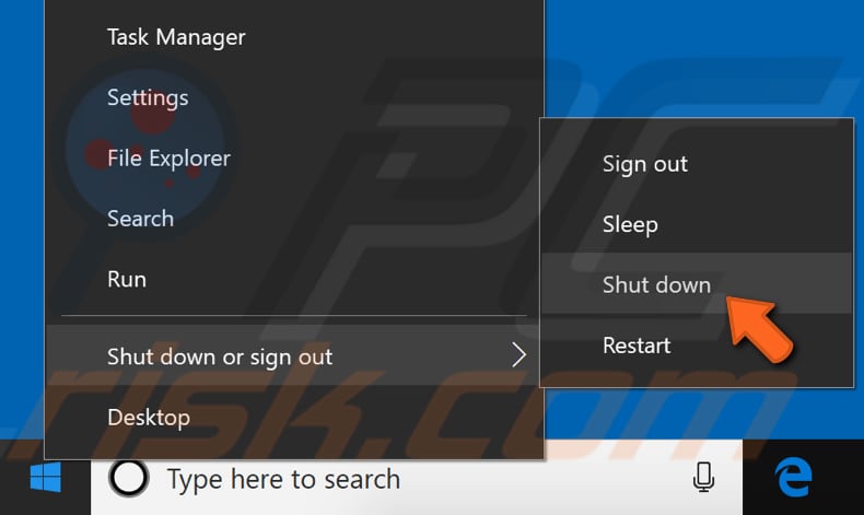 use a shift key step 1