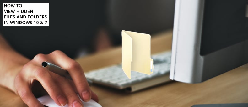 show hidden files windows 10