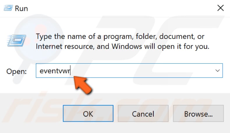 empty windows logs using event viewer step 1