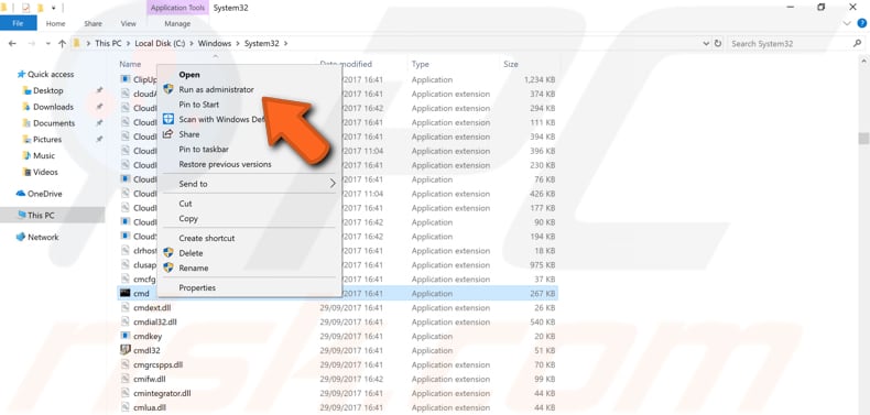 fix system error 5 has occurred in windows 10 step 3