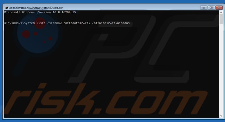 run command prompt commands step 3