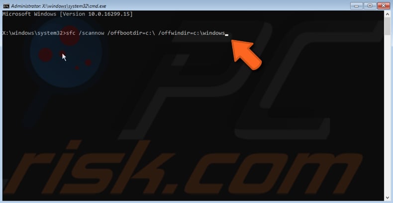 run system file checker 