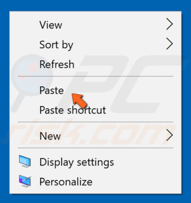 make a copy of exe file