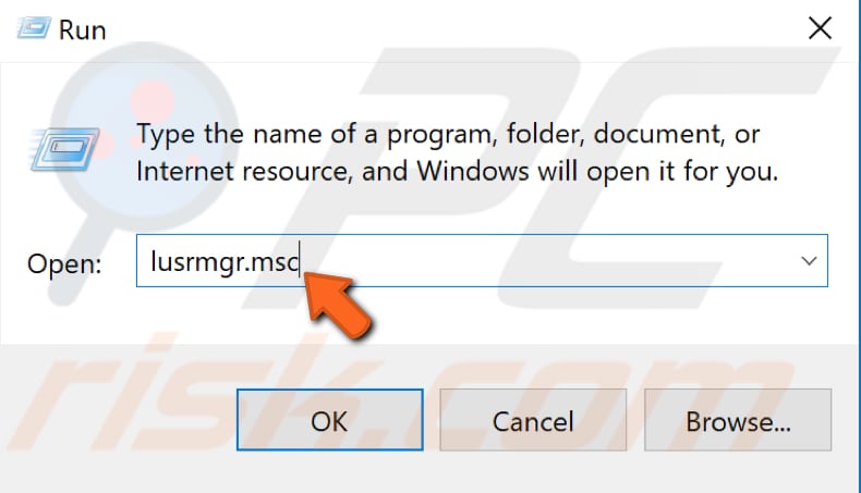 add your user account to the administrators group step 1
