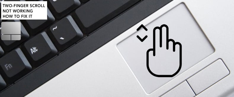 two finger-scroll not working