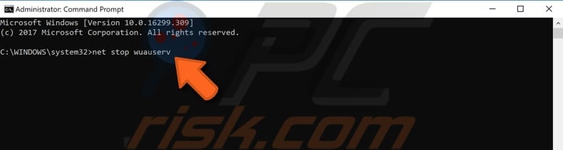 remove softwaredistribution folder contents step 5