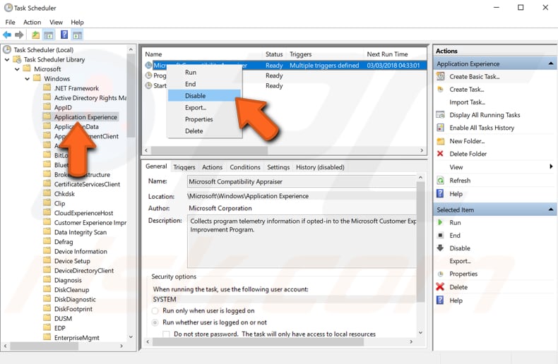 how to disable compattelrunner step 2