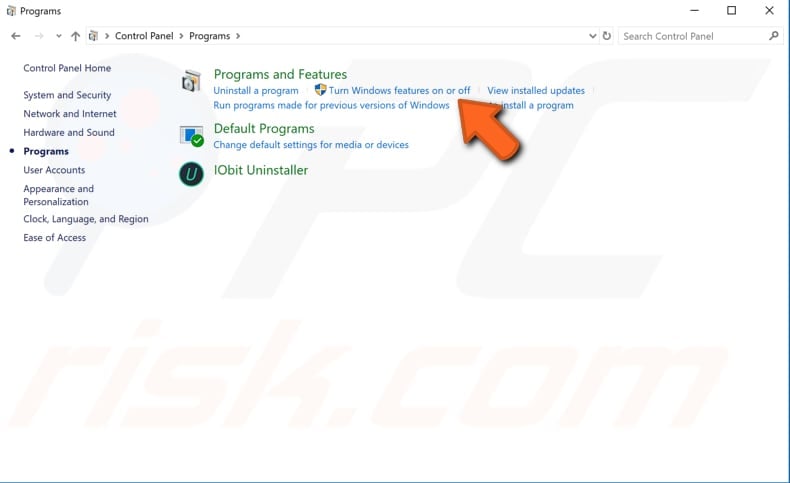 how to delete inetpub folder step 3