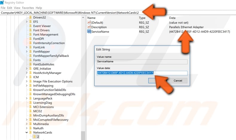 edit registry step 2