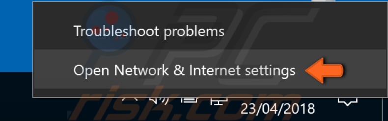 check adapter options step 1