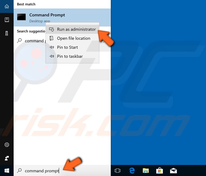 run system file checker step 1