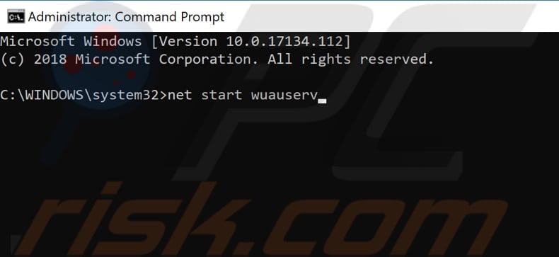 delete softwaredistribution folder's contents step 4