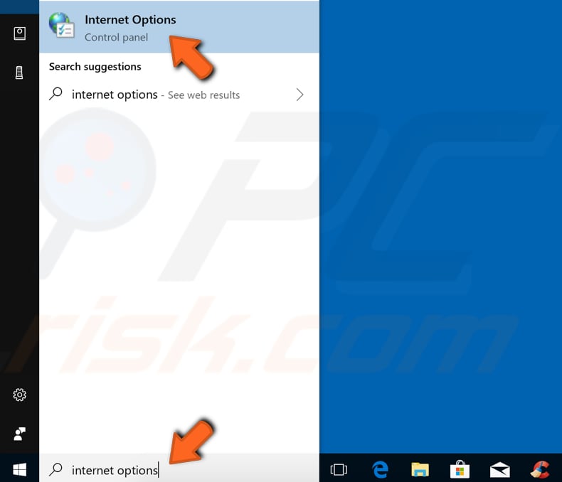 check proxy settings step 1