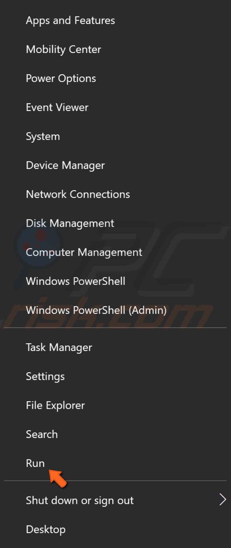 give administrative permission to the current user step 1