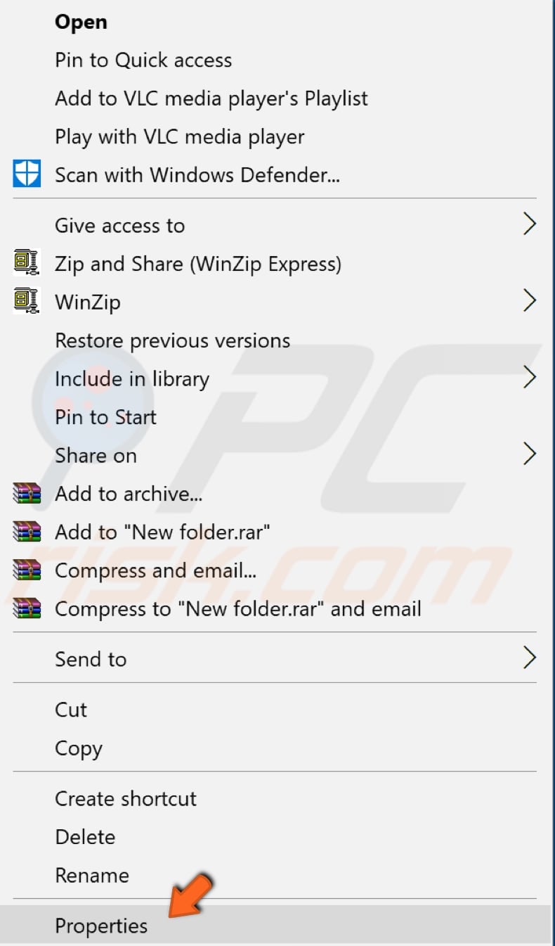 give full control to administrators step 1