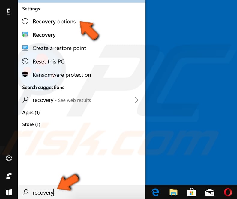 run startup repair step 1