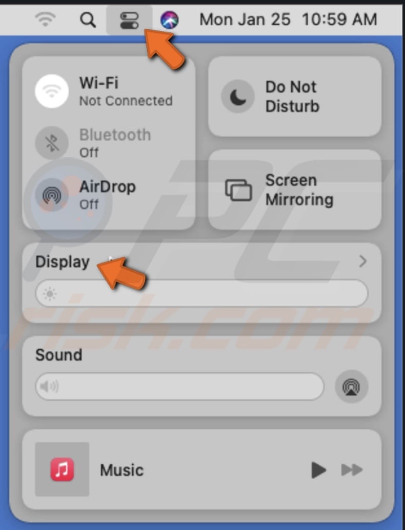 Expand Display settings