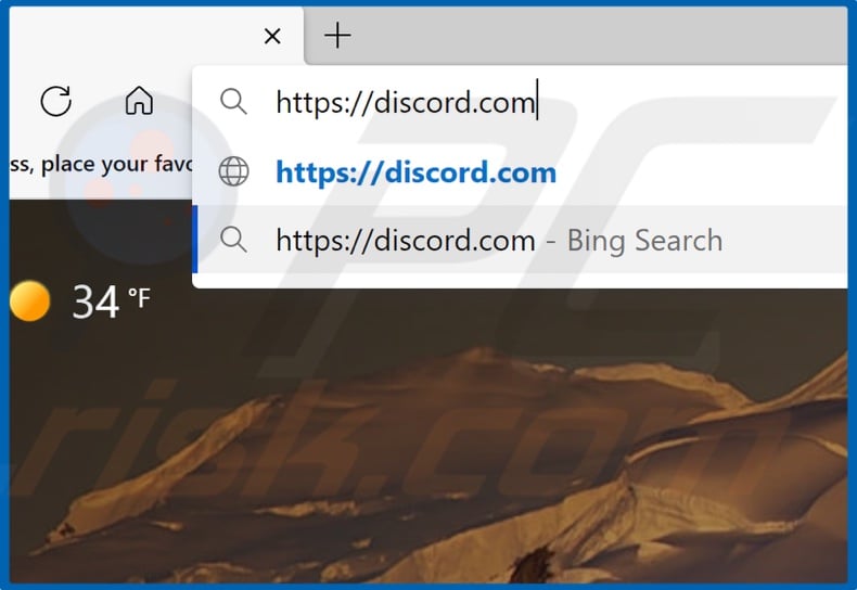 Go to Discord's download page