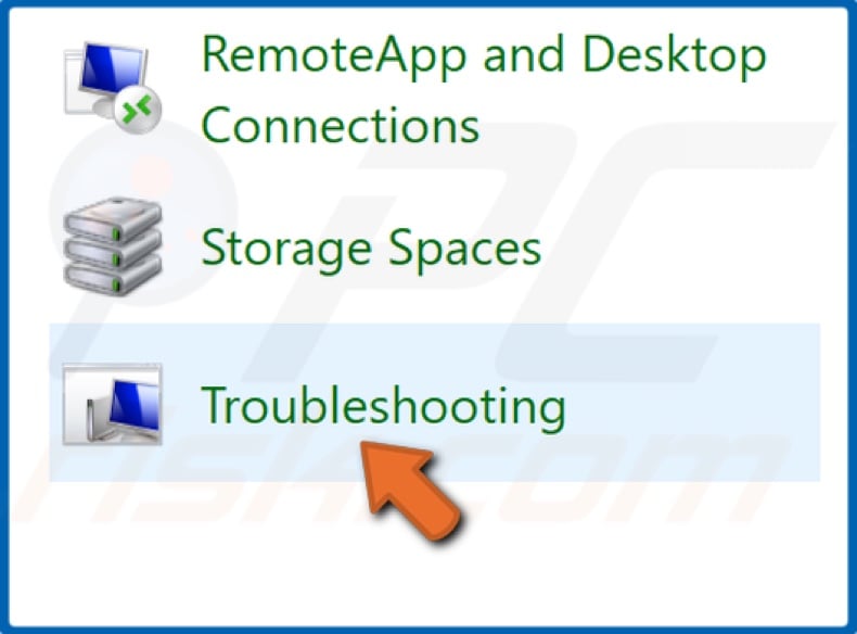 Click Troubleshooting