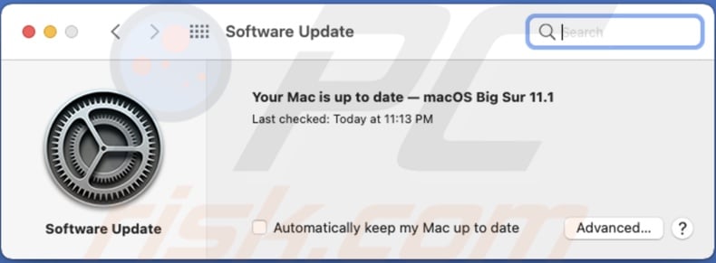 Update MacBook