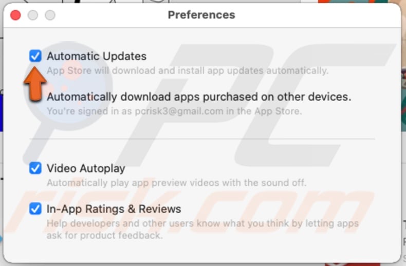 Enable automatic updates