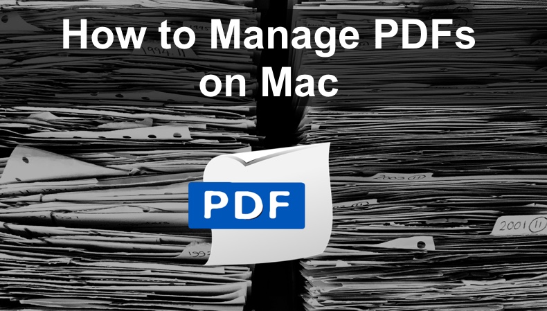 How to Manage PDFs on Mac